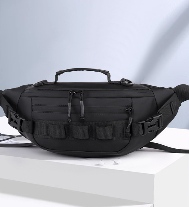 Men's and women's chest bags, new waist bags, sports hiking bags, lightweight single shoulder crossbody bags