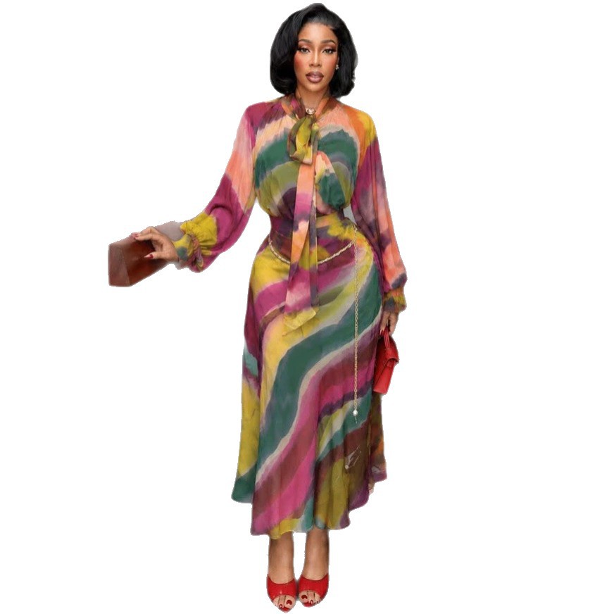 Free delivery of high-quality 2026 new summer women's clothing hot selling slim fit shirt half skirt two-piece set