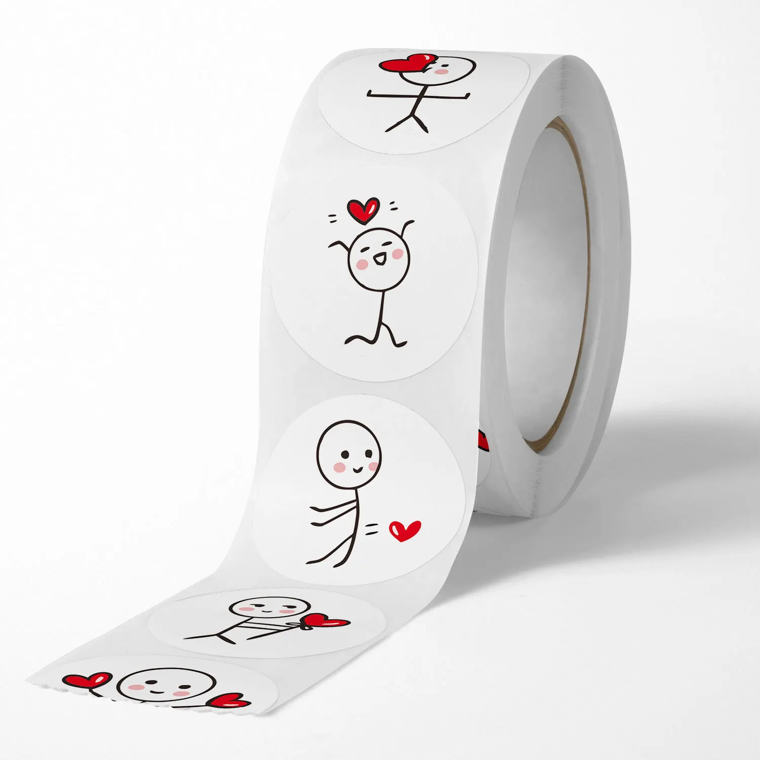 500pcs Love Labels for Wedding Holiday Gift Decoration Envelope Sealing Stickers Scrapbooking