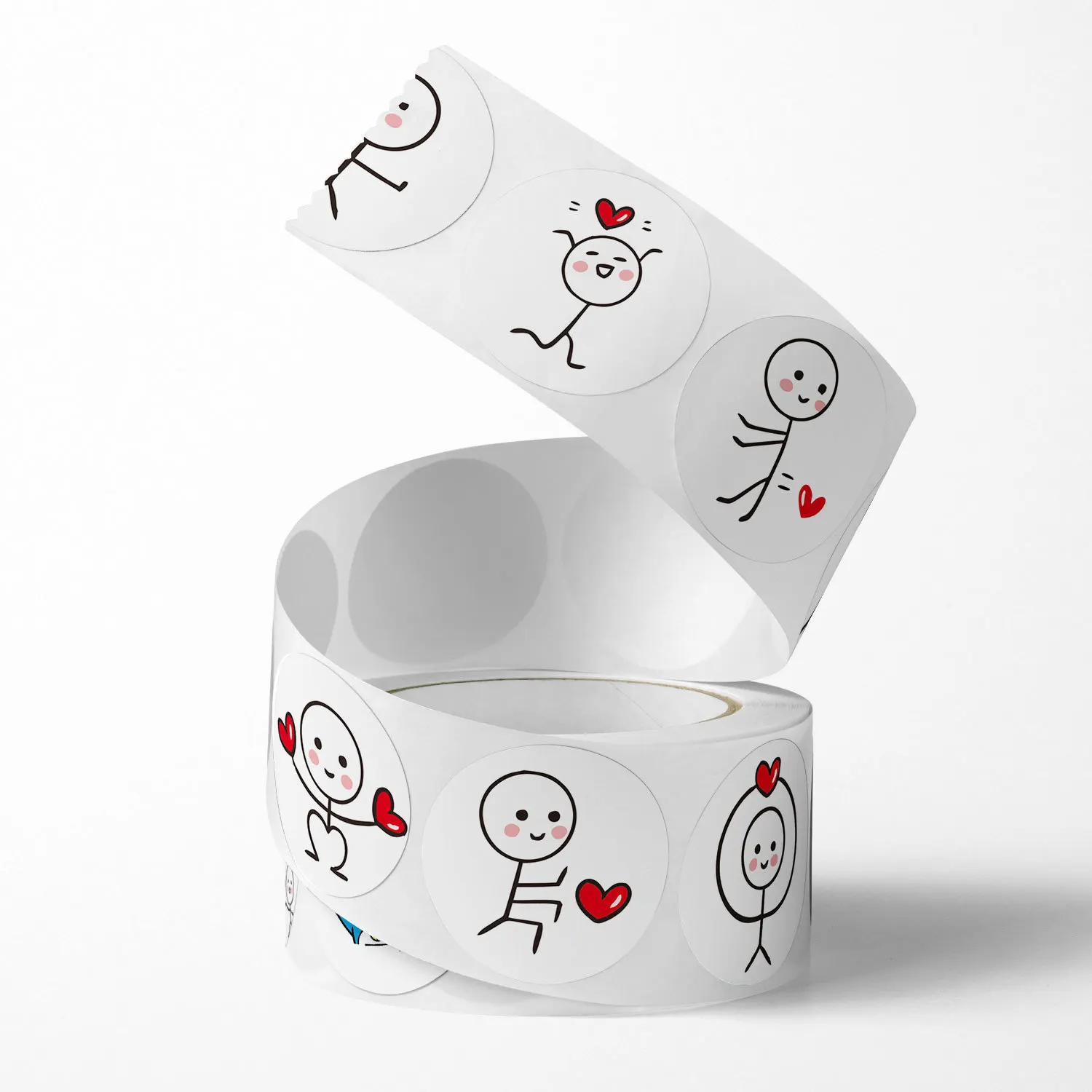 500pcs Love Labels for Wedding Holiday Gift Decoration Envelope Sealing Stickers Scrapbooking
