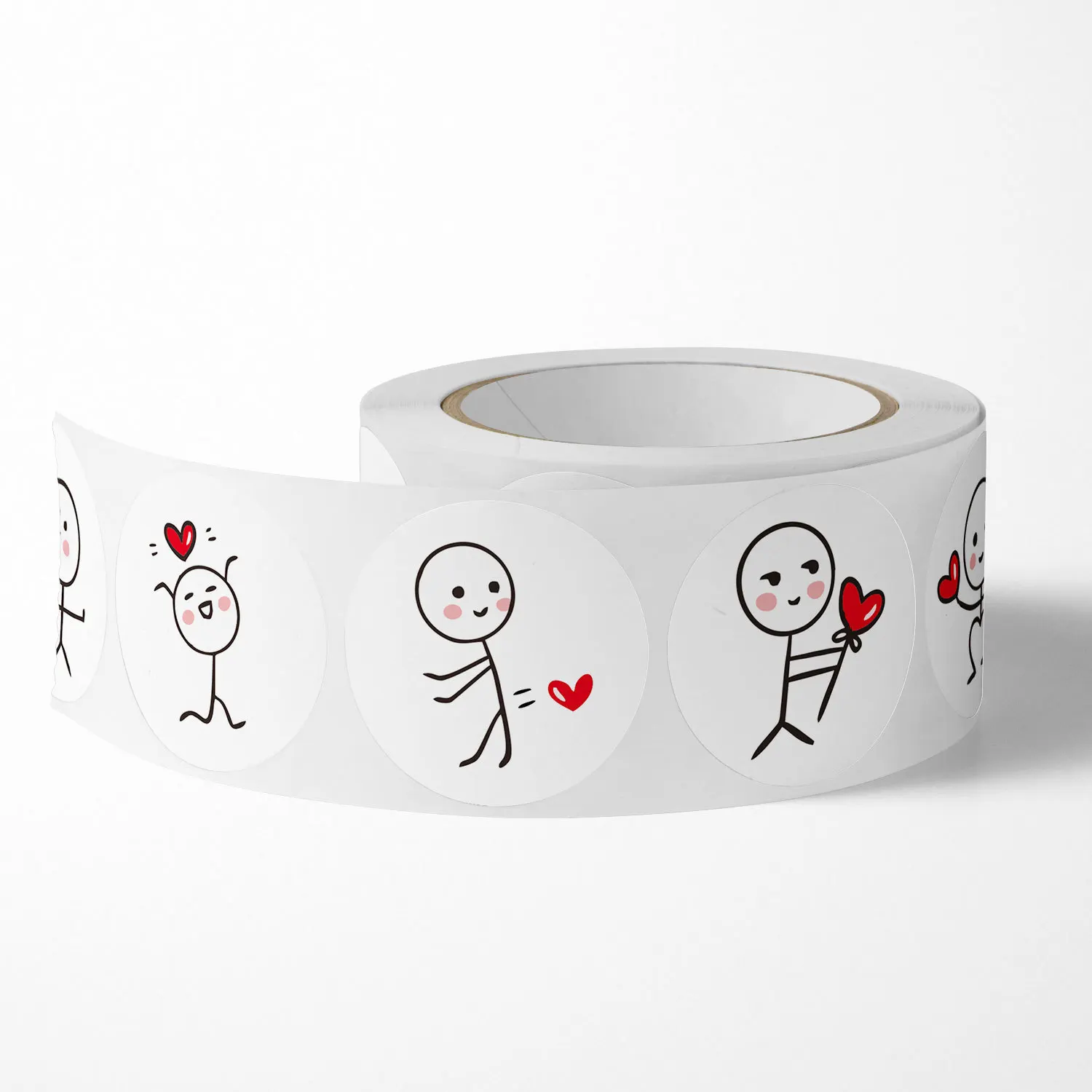 500pcs Love Labels for Wedding Holiday Gift Decoration Envelope Sealing Stickers Scrapbooking