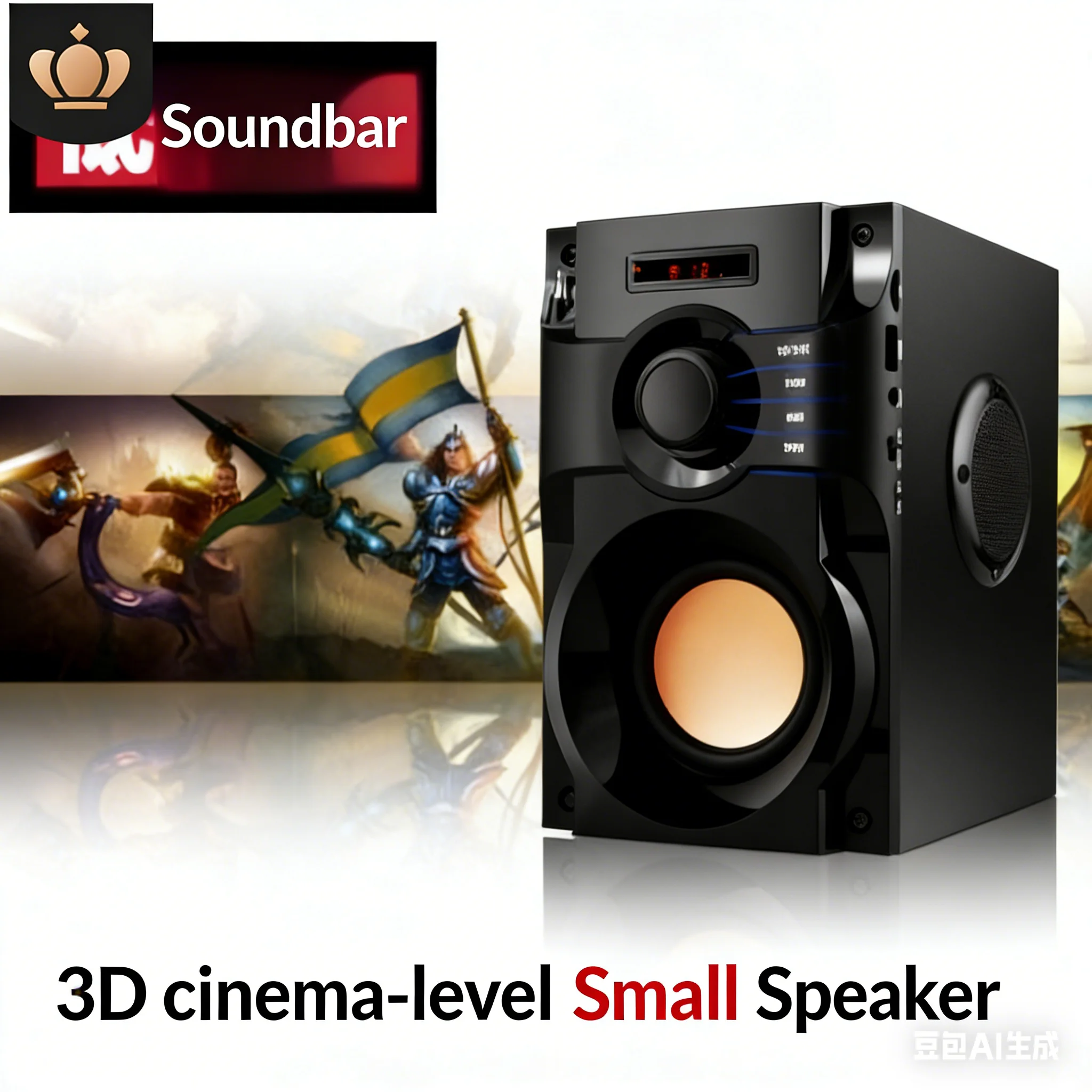 Wooden Super Bass Wireless Bluetooth Speakers Portable High Power Stereo Subwoofer Music Center Support TF FM Radio HIFI BoomBox
