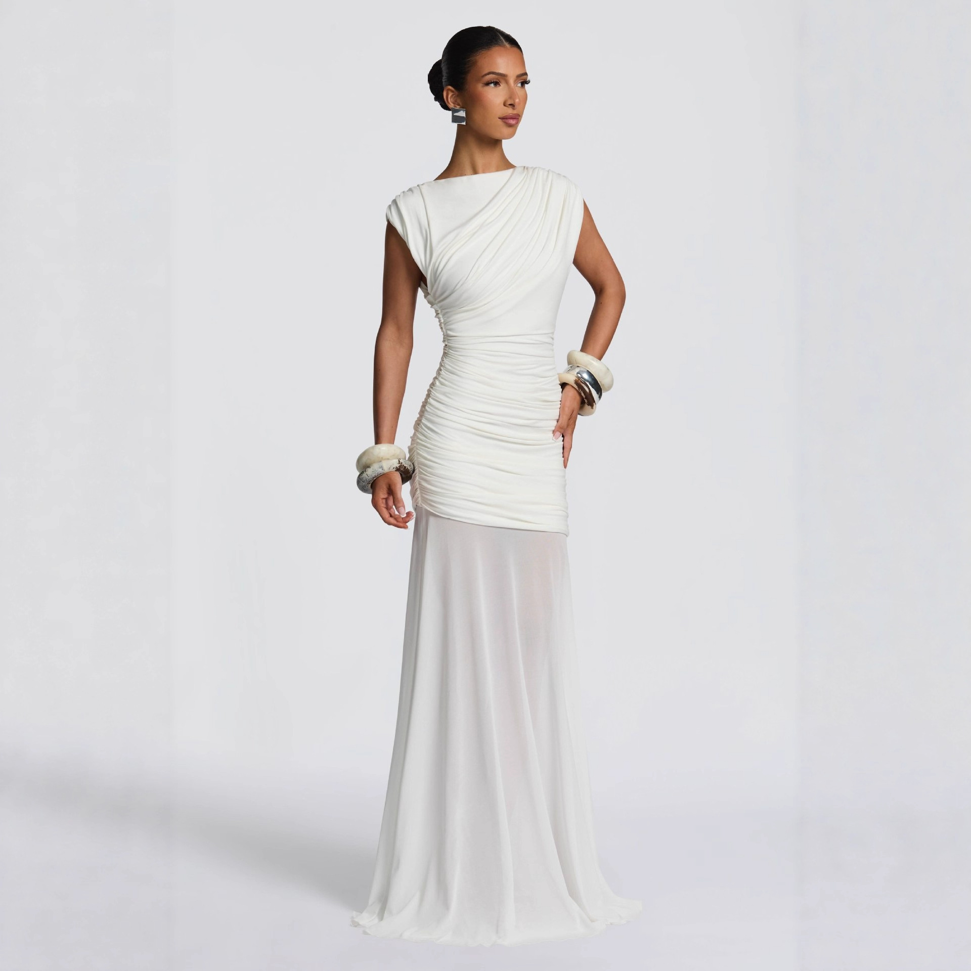 Free delivery of high-quality 2026 new summer women's clothing hot selling, waist slimming, hip hugging long skirt