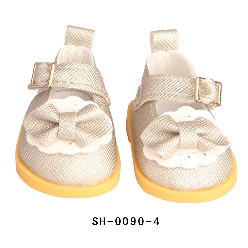 5cm PU Leather Doll Shoes Rabbit Bow,Flower Shoes Sandal Sneakers Boots For 14inch American doll,EXO,Cotton Doll,Nancy,Dolls Toy