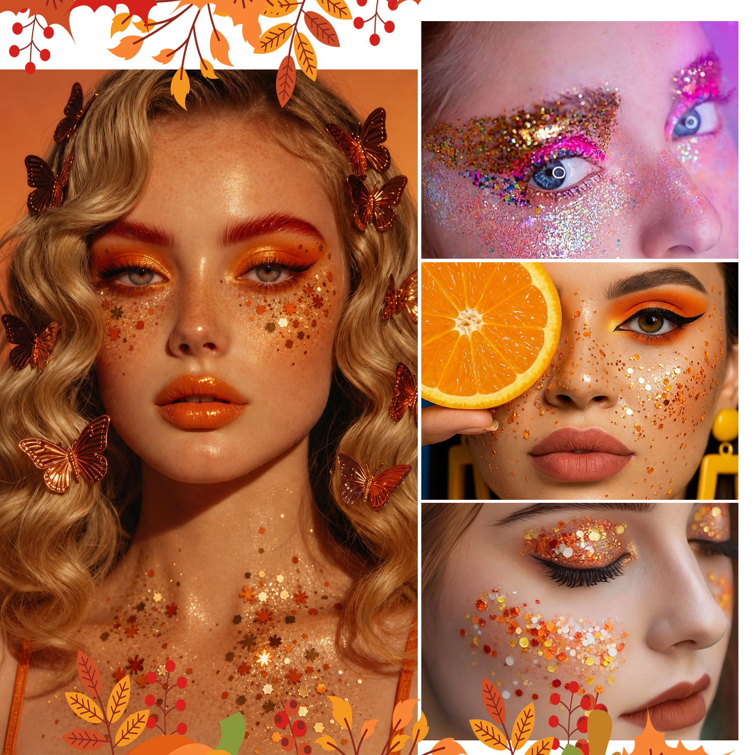 Grateful Body Shining Stick Facial Makeup Body Dress up Party Theme Festival Carnival Makeup
