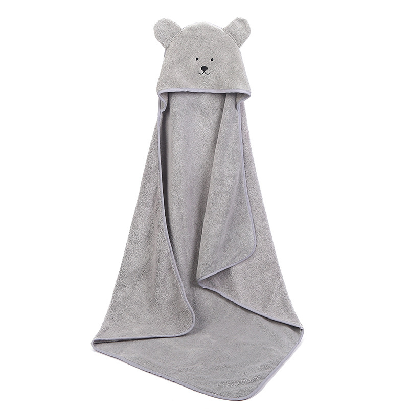 Baby Bath Towel With hood Blanket Swaddling Newborn Bathroom Products