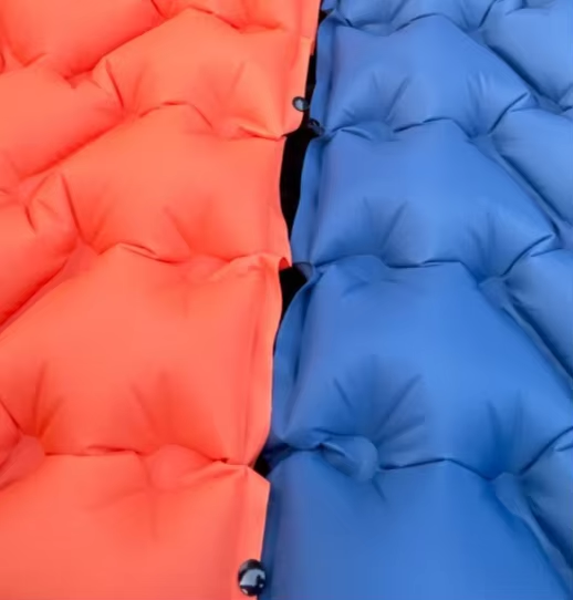 Camping Sleeping Pad, Ultralight Camping Mat with Pillow Built-in Foot Pump