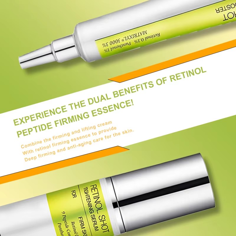 Korean Retinol Shot Face Serum Tightening Lifting Firming Wrinkle Fine Lines Smooth Pore Minimizing Hydrating Daily Use Skincare