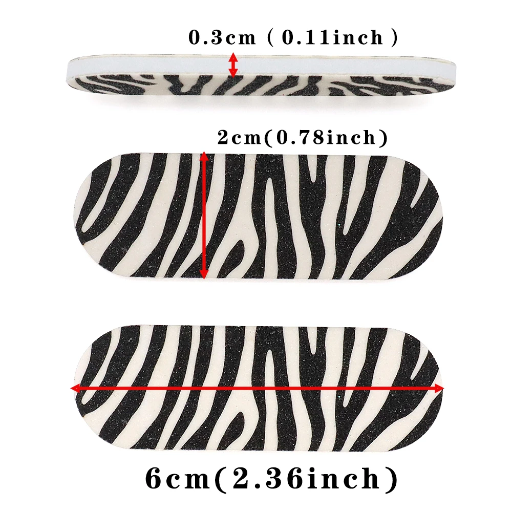 10pcs Nail Files Double Sided Boards Mini Fingernail Files Colorful Sanding Block Gel Polishing Foam Manicure Pedicure Tool