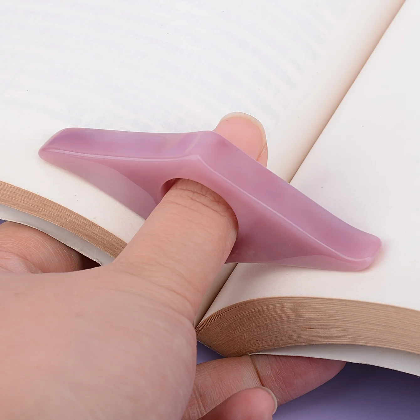 Thumb Book Support Book Page Holder School Supplies Reading Aids Student Book Accessories Spreader Convenient Bookmark