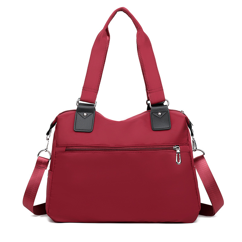 Fashionable and lightweight Oxford cloth crossbody bag version women's large capacity waterproof travel bag shoppingshoulder bag
