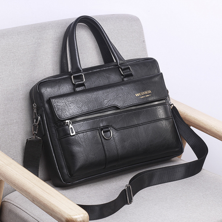 Men's bag handbag shoulder bag retro men's bag men's literary bag business computer bag men's crossbody bag briefcase