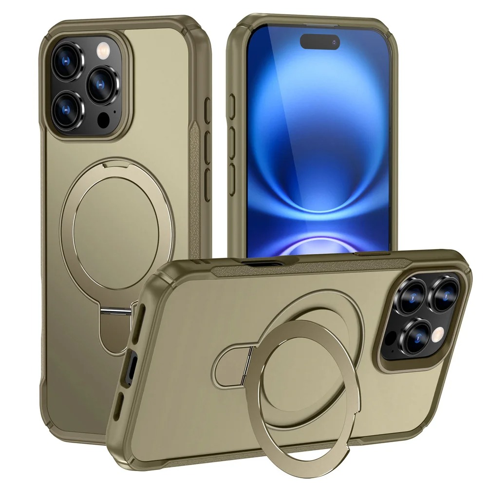 MagSafe Wireless Charging Foldable Stand Case for iPhone 15/14/13/12 Pro Max