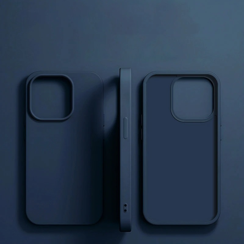 Premium Liquid Silicone Case for iPhone 11-16 Pro Max - Soft Touch