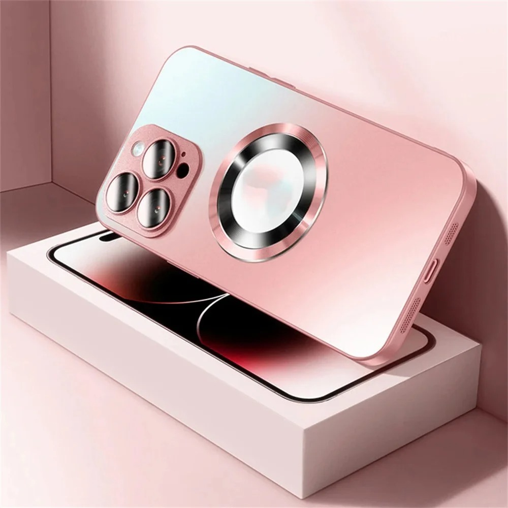 AG Frosted Glass Magnetic iPhone Case - MagSafe Compatible (iPhone 11-16 Pro Max)