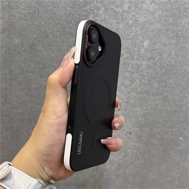 Luxury Magnetic MagSafe Leather Phone Case for iPhone 16/15/12 Pro Max