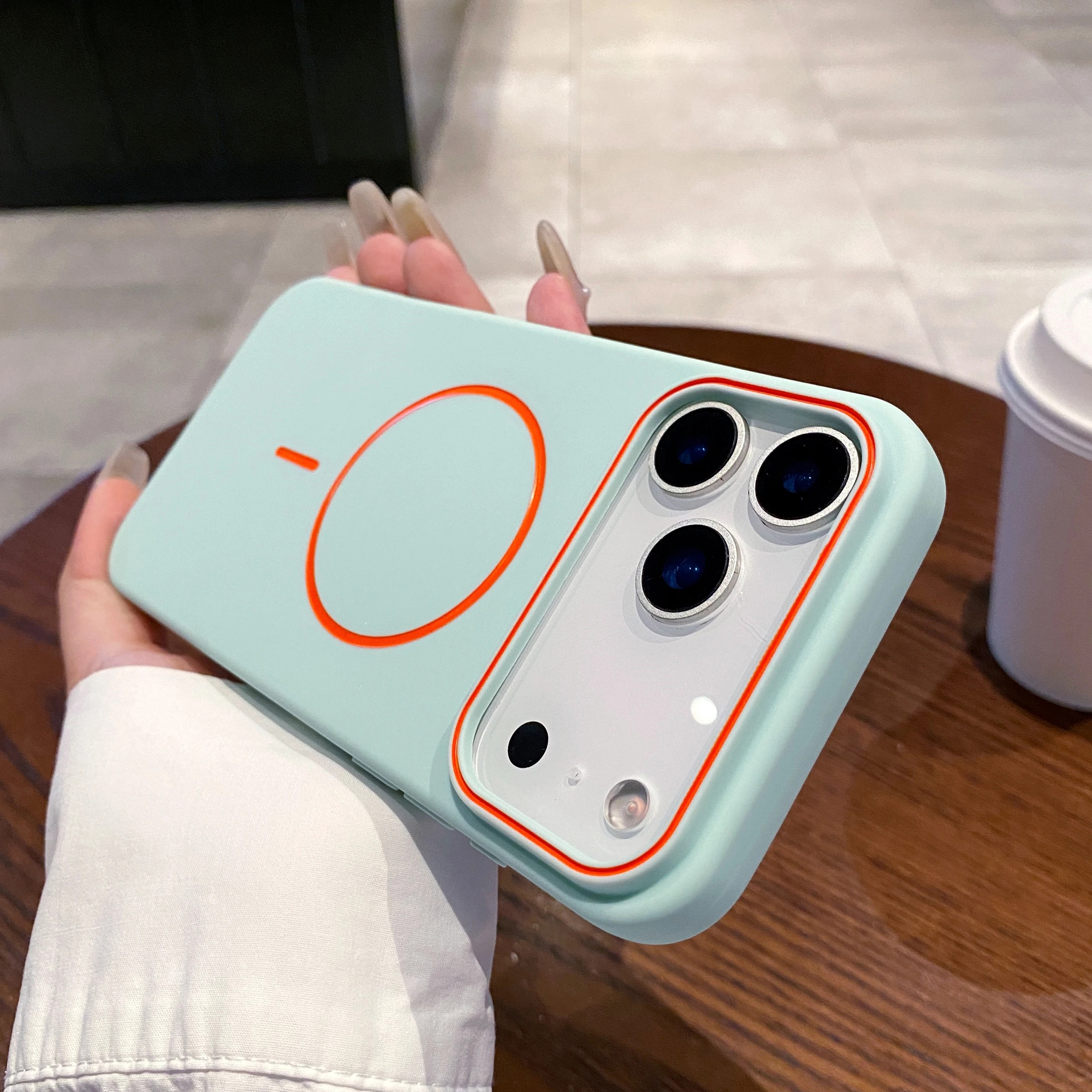Magnetic iPhone Case - Ultra Thin Matte Cover for iPhone 11-17 Pro Max