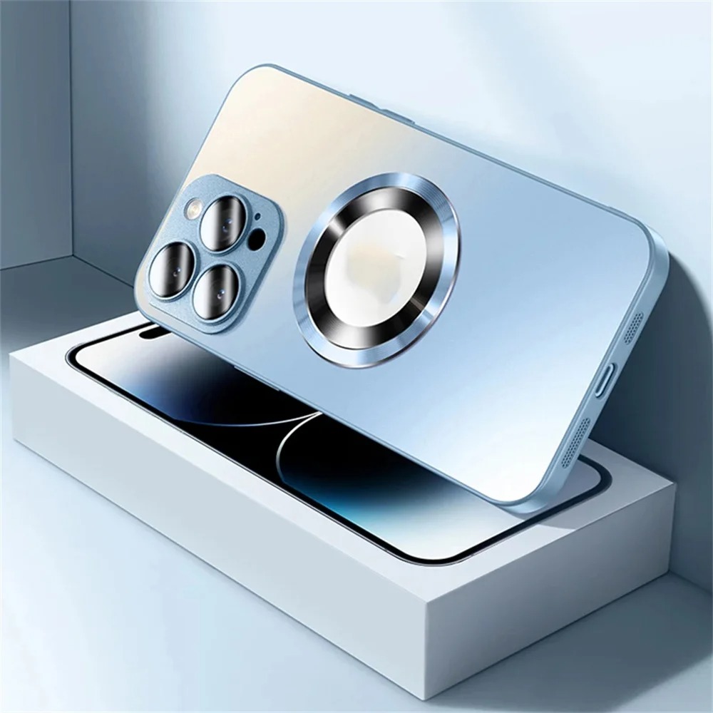 AG Frosted Glass Magnetic iPhone Case - MagSafe Compatible (iPhone 11-16 Pro Max)