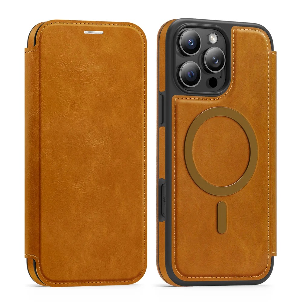 Premium iPhone Wallet Case with Magnetic Flip - Pro Max Series