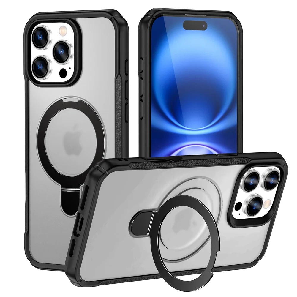 MagSafe Wireless Charging Foldable Stand Case for iPhone 15/14/13/12 Pro Max