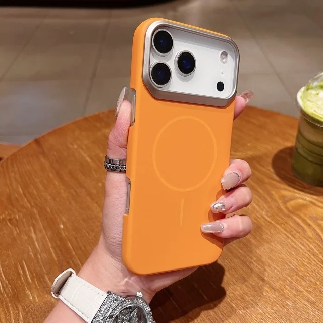 Luxury Matte MagSafe iPhone Case, Magnetic PC Frame for iPhone 11/12/13/14/15/16 Plus & 17 Pro Max | Slim Protective Cover with Strong Magnetic Align