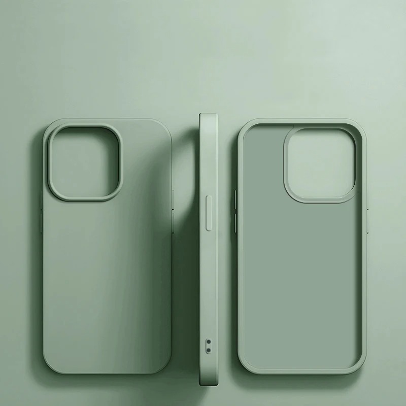 Premium Liquid Silicone Case for iPhone 11-16 Pro Max - Soft Touch