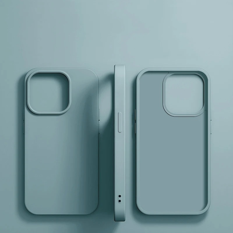 Premium Liquid Silicone Case for iPhone 11-16 Pro Max - Soft Touch