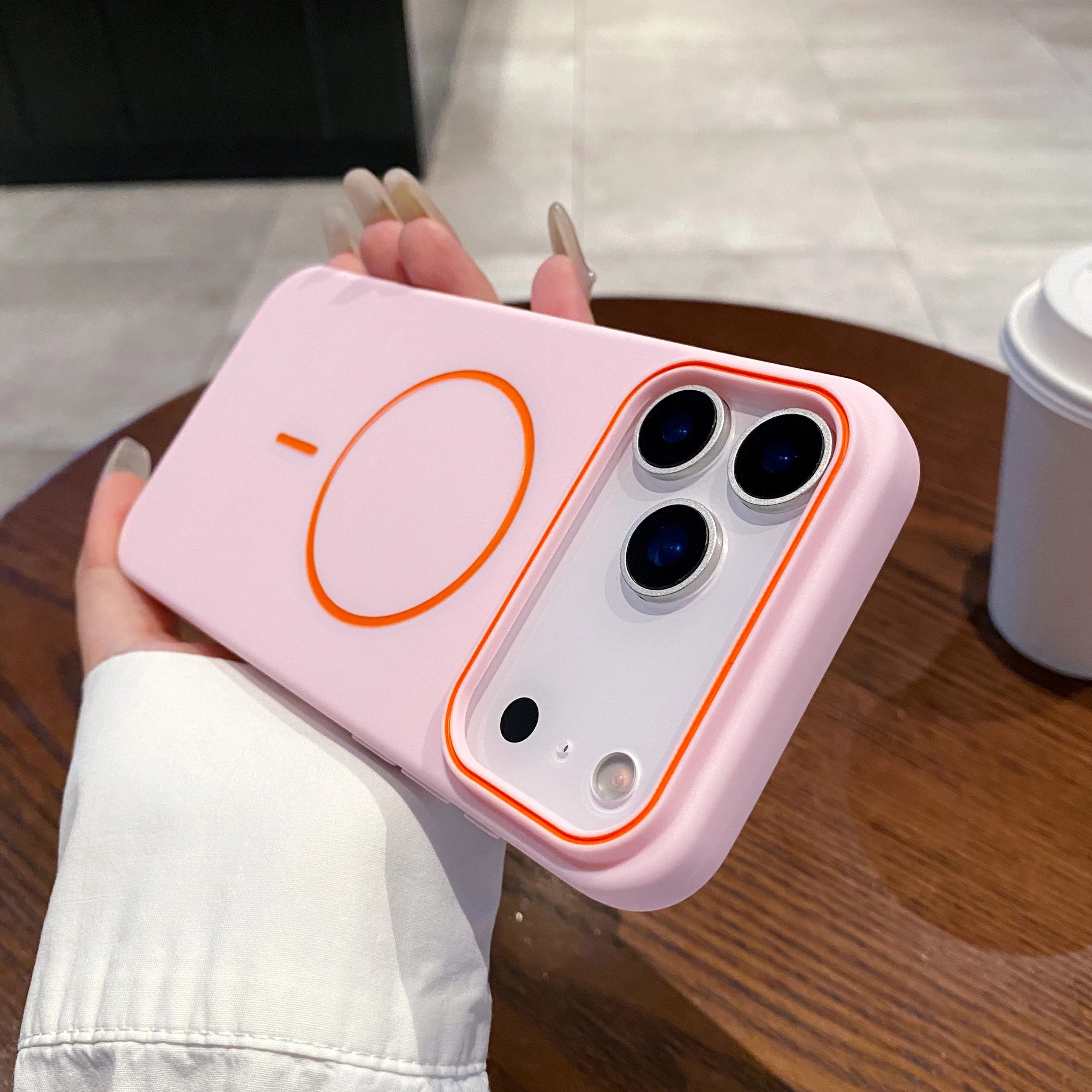 Magnetic iPhone Case - Ultra Thin Matte Cover for iPhone 11-17 Pro Max