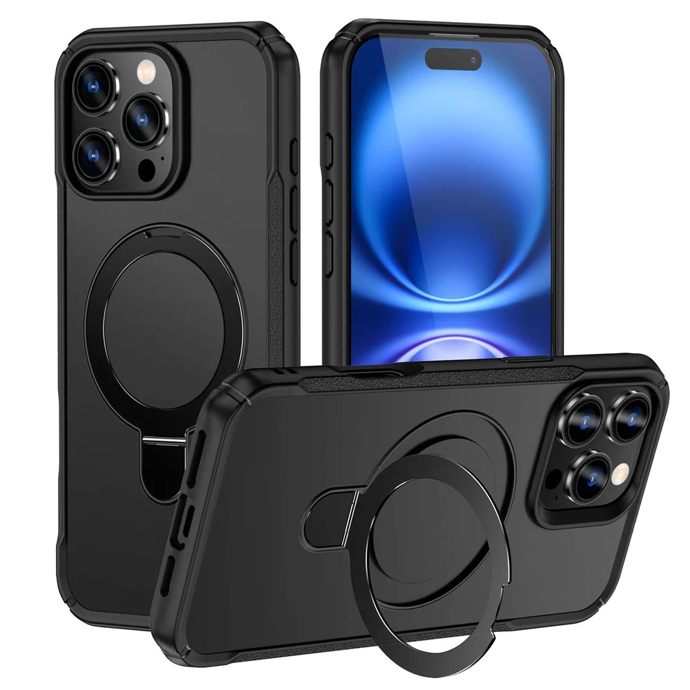 MagSafe Wireless Charging Foldable Stand Case for iPhone 15/14/13/12 Pro Max