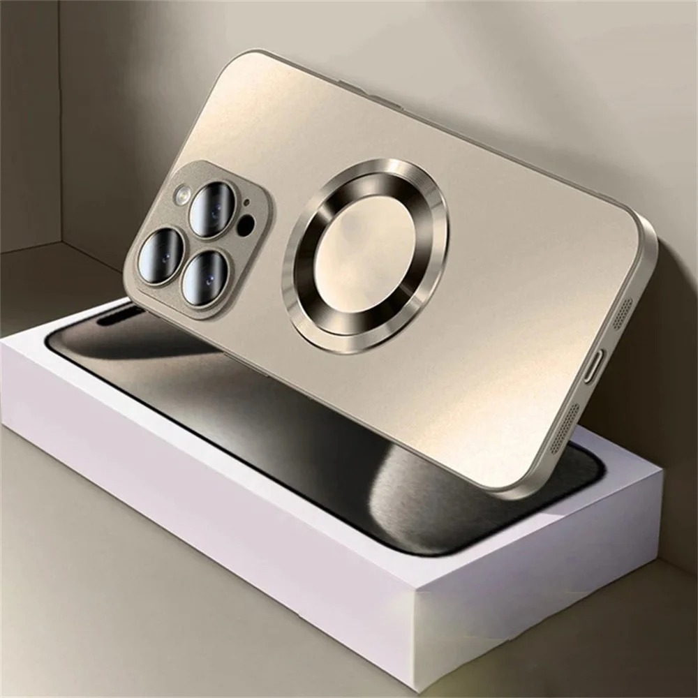 AG Frosted Glass Magnetic iPhone Case - MagSafe Compatible (iPhone 11-16 Pro Max)
