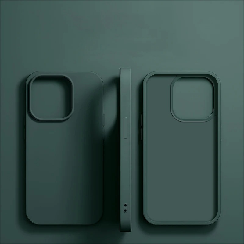 Premium Liquid Silicone Case for iPhone 11-16 Pro Max - Soft Touch