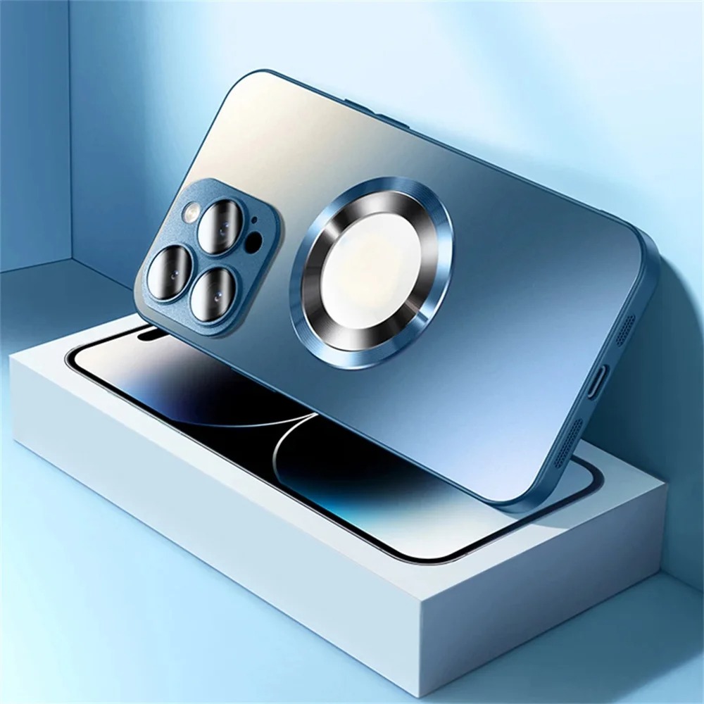 AG Frosted Glass Magnetic iPhone Case - MagSafe Compatible (iPhone 11-16 Pro Max)