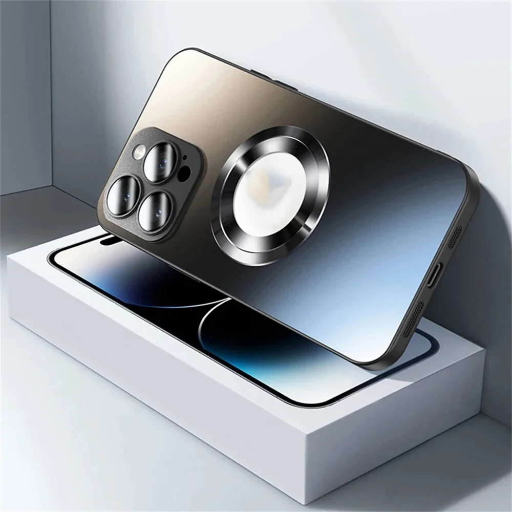AG Frosted Glass Magnetic iPhone Case - MagSafe Compatible (iPhone 11-16 Pro Max)