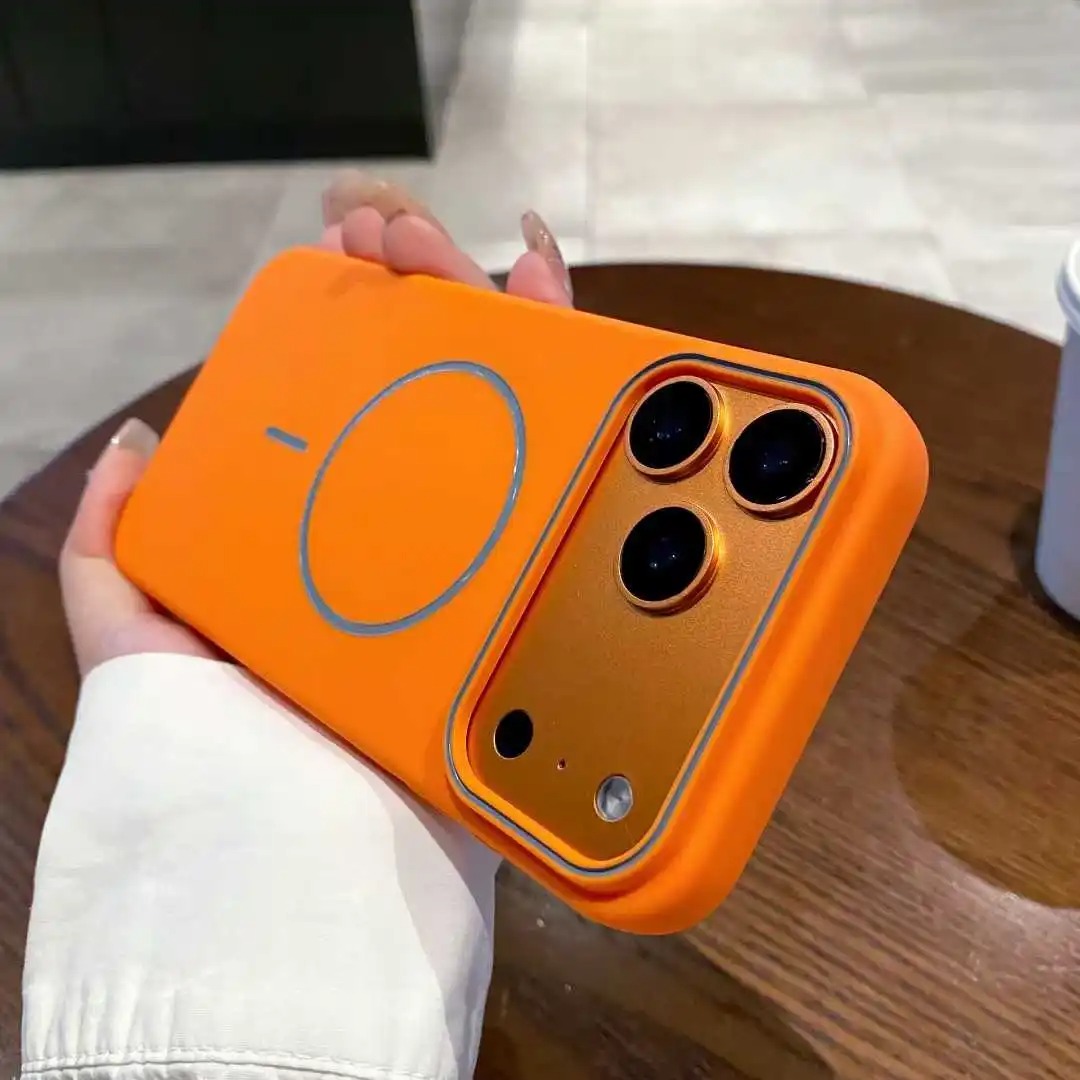 Magnetic iPhone Case - Ultra Thin Matte Cover for iPhone 11-17 Pro Max
