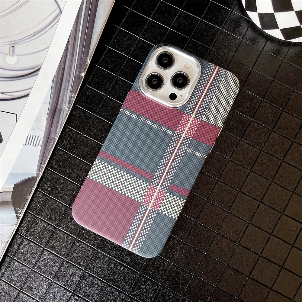 Luxury Kevlar MagSafe Case for iPhone 17 16 15 14 13 Pro Max