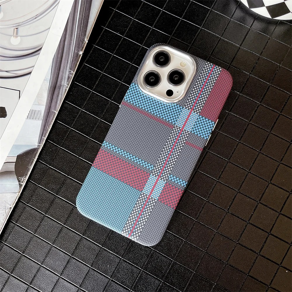 Luxury Kevlar MagSafe Case for iPhone 17 16 15 14 13 Pro Max