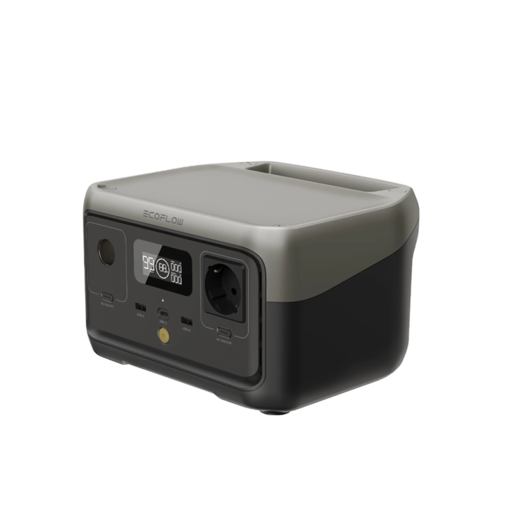 EcoFlow 300W River 2 Portable Power Station| 256Wh LiFeP04 Battery/ 1hr Fast Charging, X-Boost Up to 600W, Solar Generator (Panel Not Inc.) for Outdoor Camping/RVs [RIVER 2]