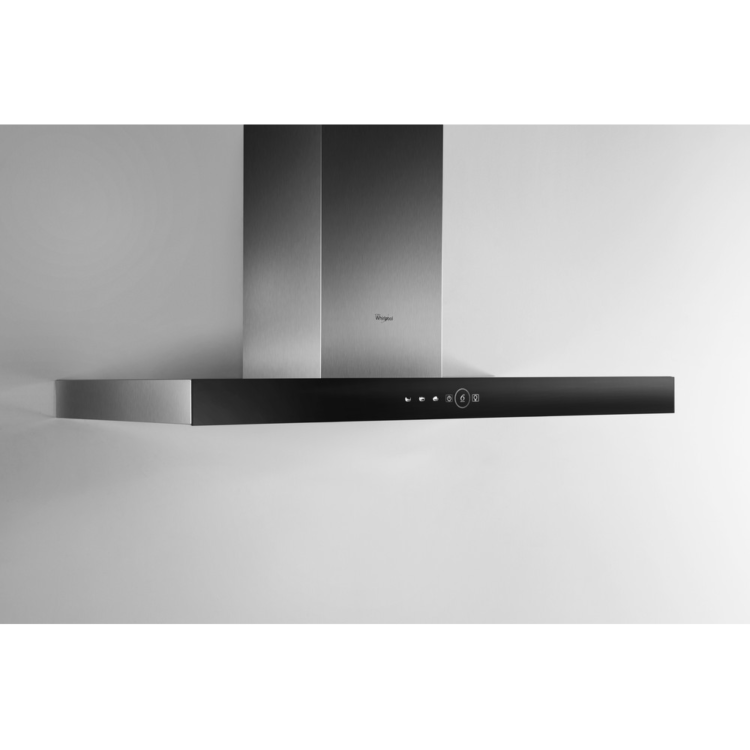 Whirlpool 90cm Chimney Cooker Hood w/ Black Panel| Touch Control [AKR 759/1 IX]
