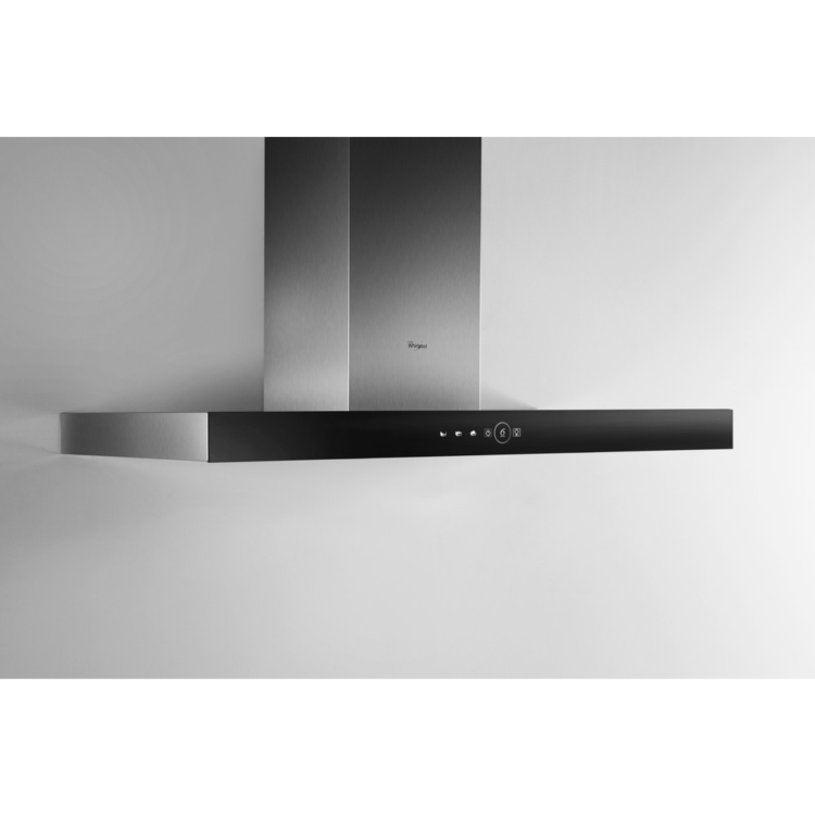 Whirlpool 90cm Chimney Cooker Hood w/ Black Panel| Touch Control [AKR 759/1 IX]