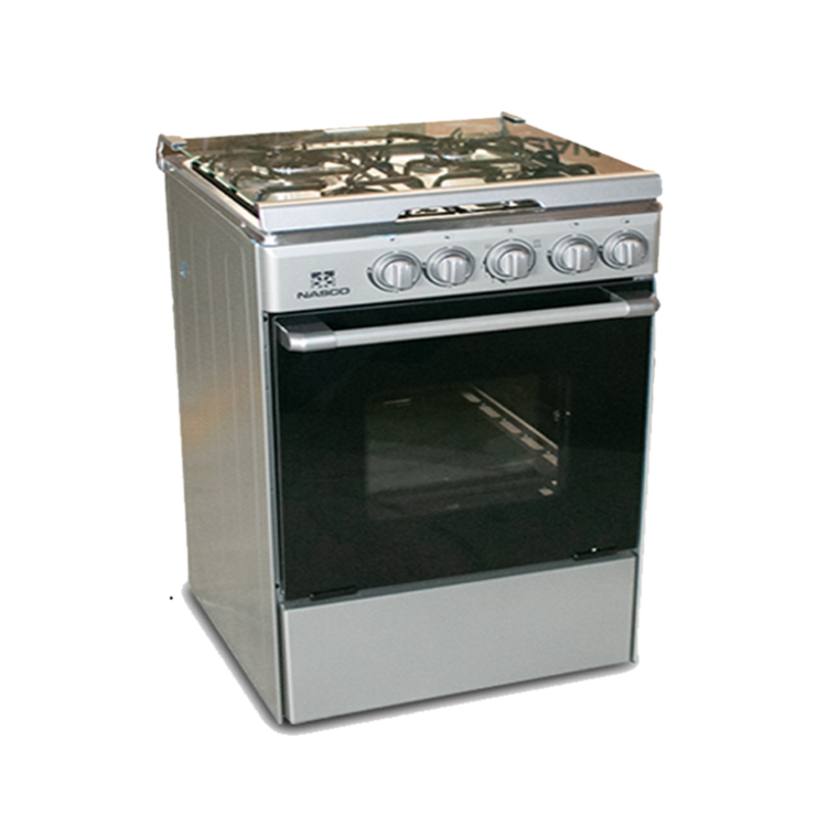 Nasco 4 Burner 60×60 Gas Cooker [NASGC-SNIPER60S]
