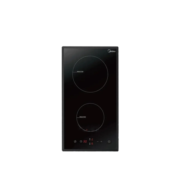 Midea 30cm 2 Burner Ceramic Electric Hob| Schott Glass Black Finish [MC-HD301]